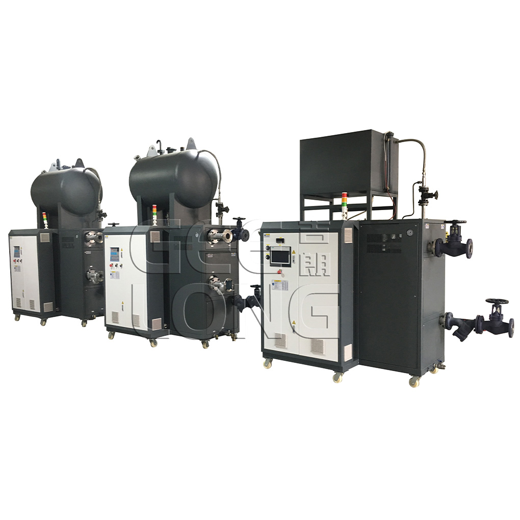 Electrical heating boiler for short cycle lamination hot press machine