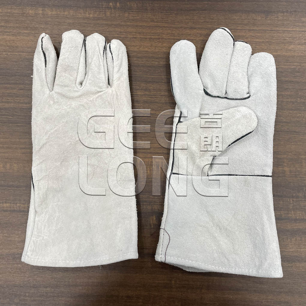 welding gloves for installing plywood machine