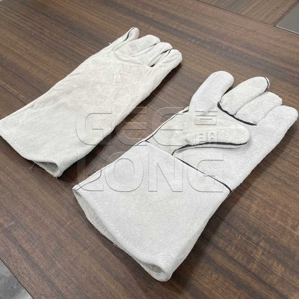 welding gloves for installing plywood machine
