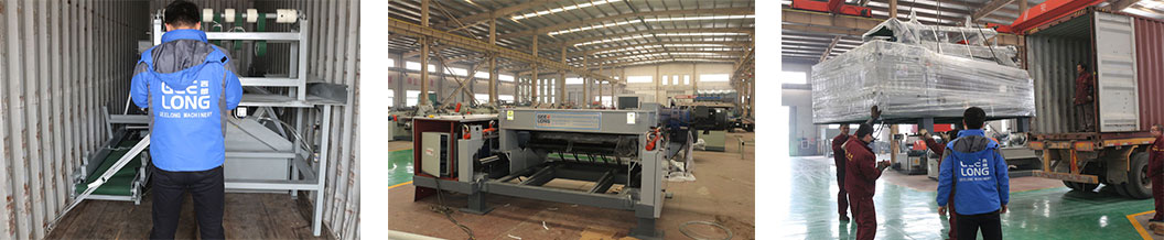 4ft spindleless veneer peeling machine exported to Malaysia