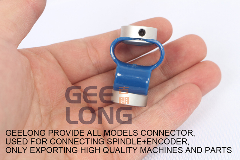 encoder connect for veneer peeling machine