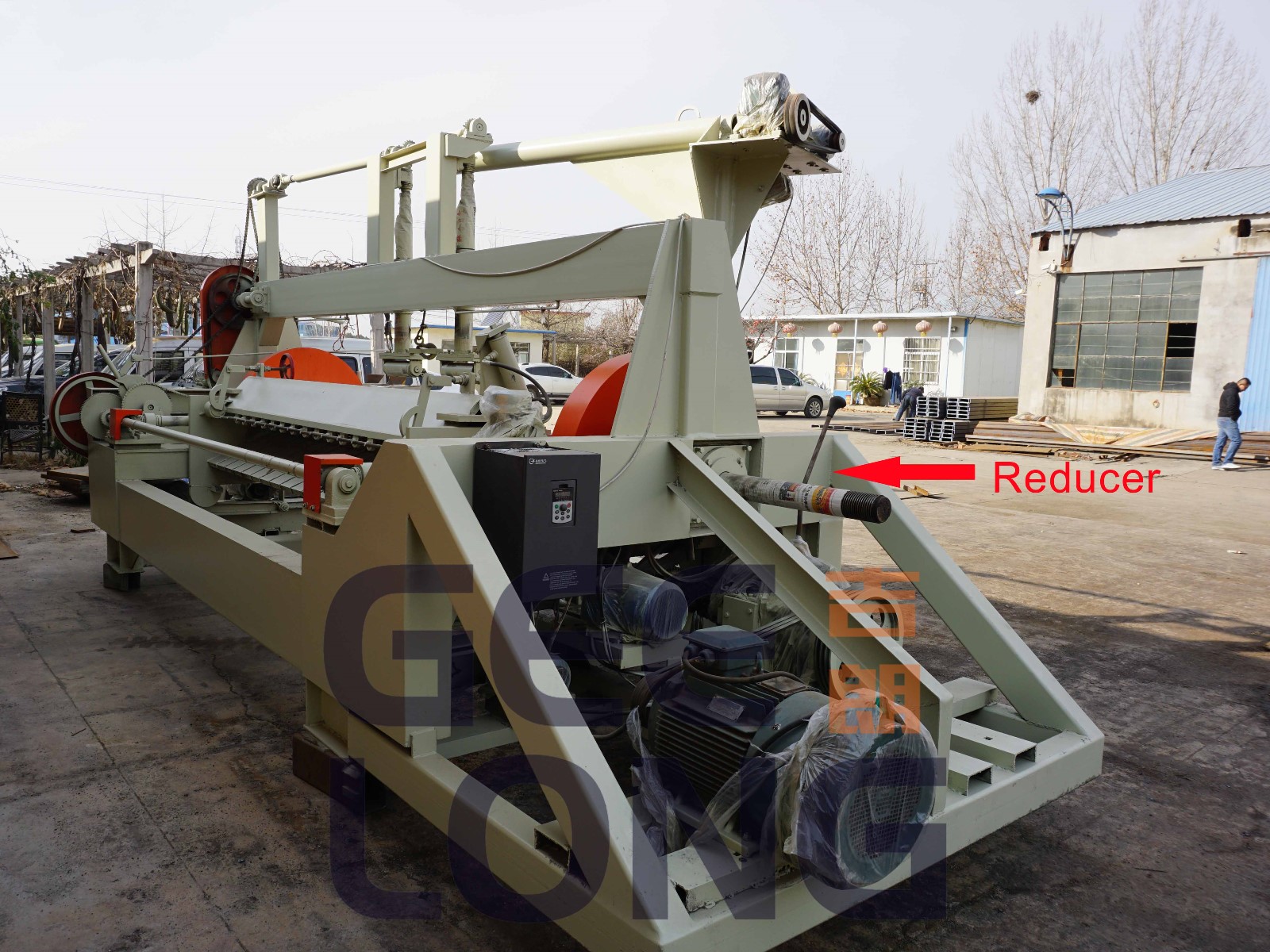 reducer used for 8ft spindle face veneer peeling machine.jpg