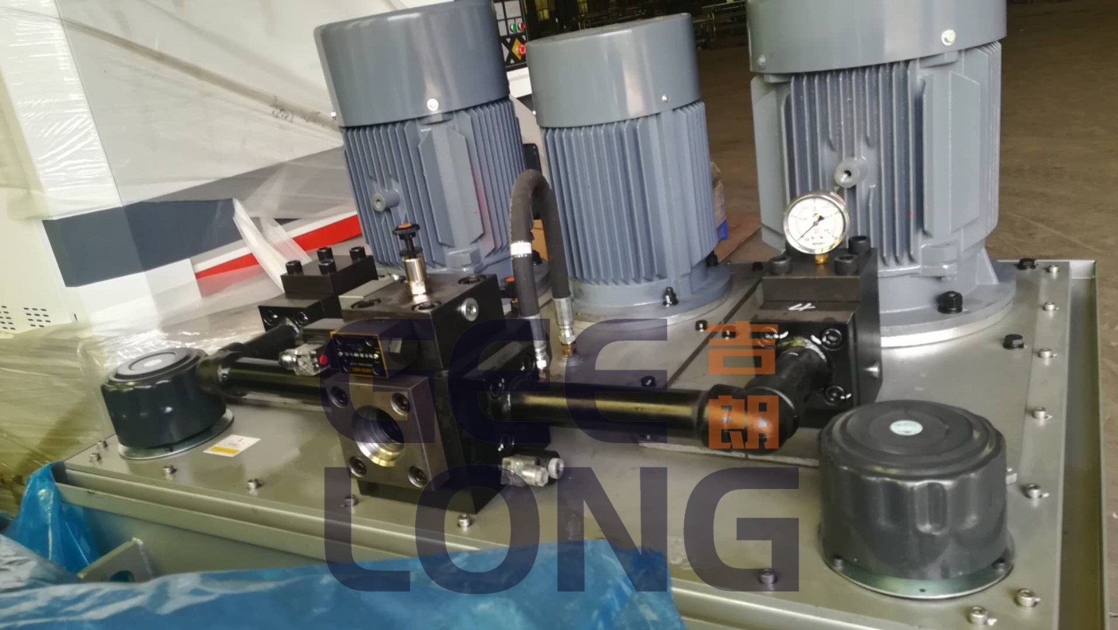 Hydraulic station of plywood hot press machine