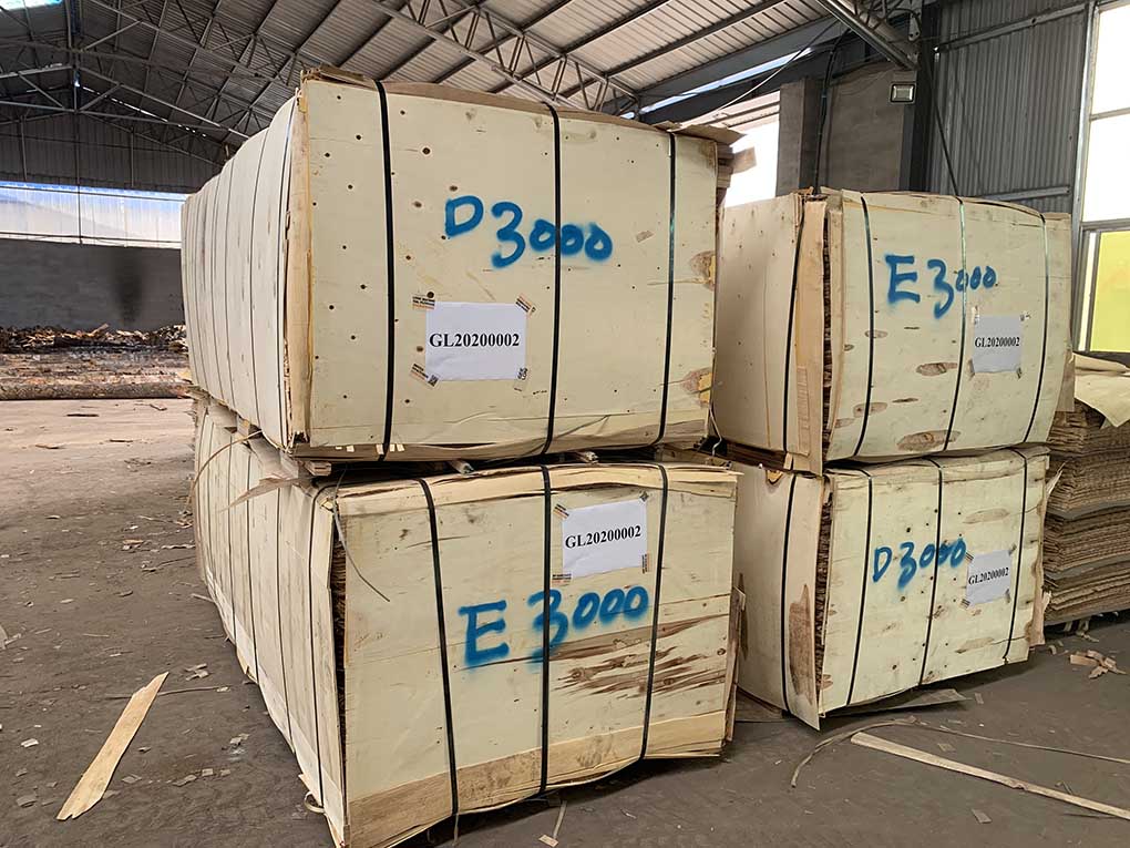 Birch veneer exported to geelong clients