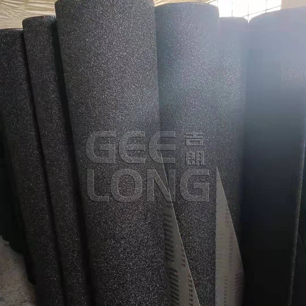 Sanding belt for plywood sander