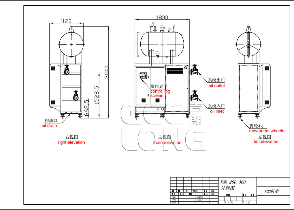 Electrical heating boiler for short cycle lamination hot press machine