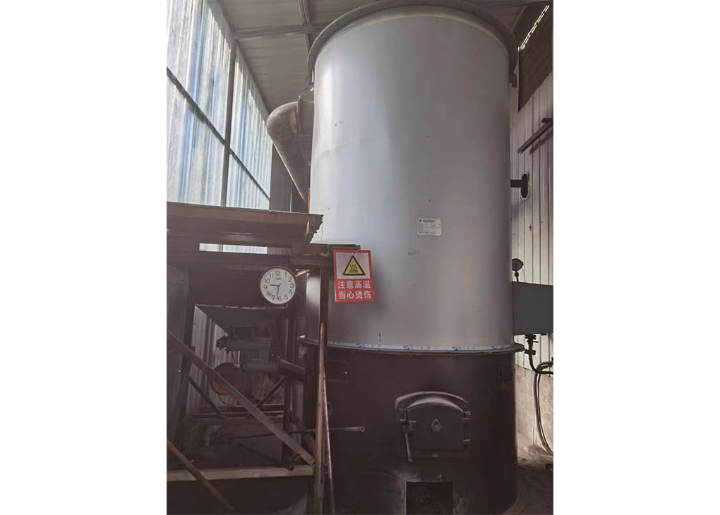 Sanding powder extruding machine connecting with boiler machine