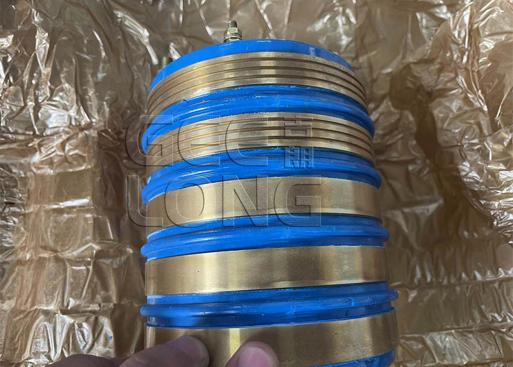 Slip ring part for mdf embossing machine