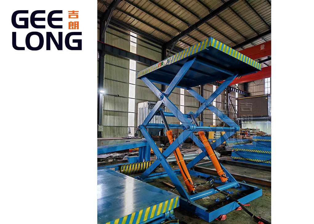 Heavy duty hydraulic board lifter machine for plywood factory