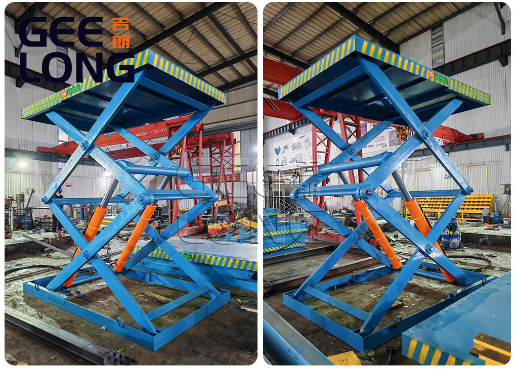 Heavy duty hydraulic board lifter machine for plywood factory