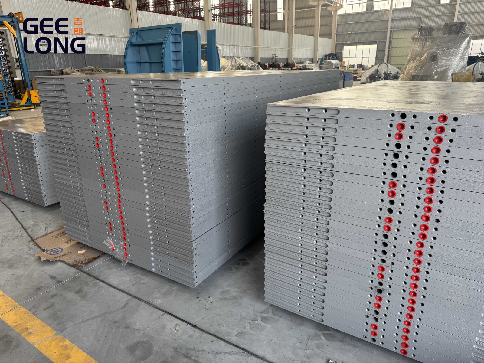 Hot plates for plywood hot press machine