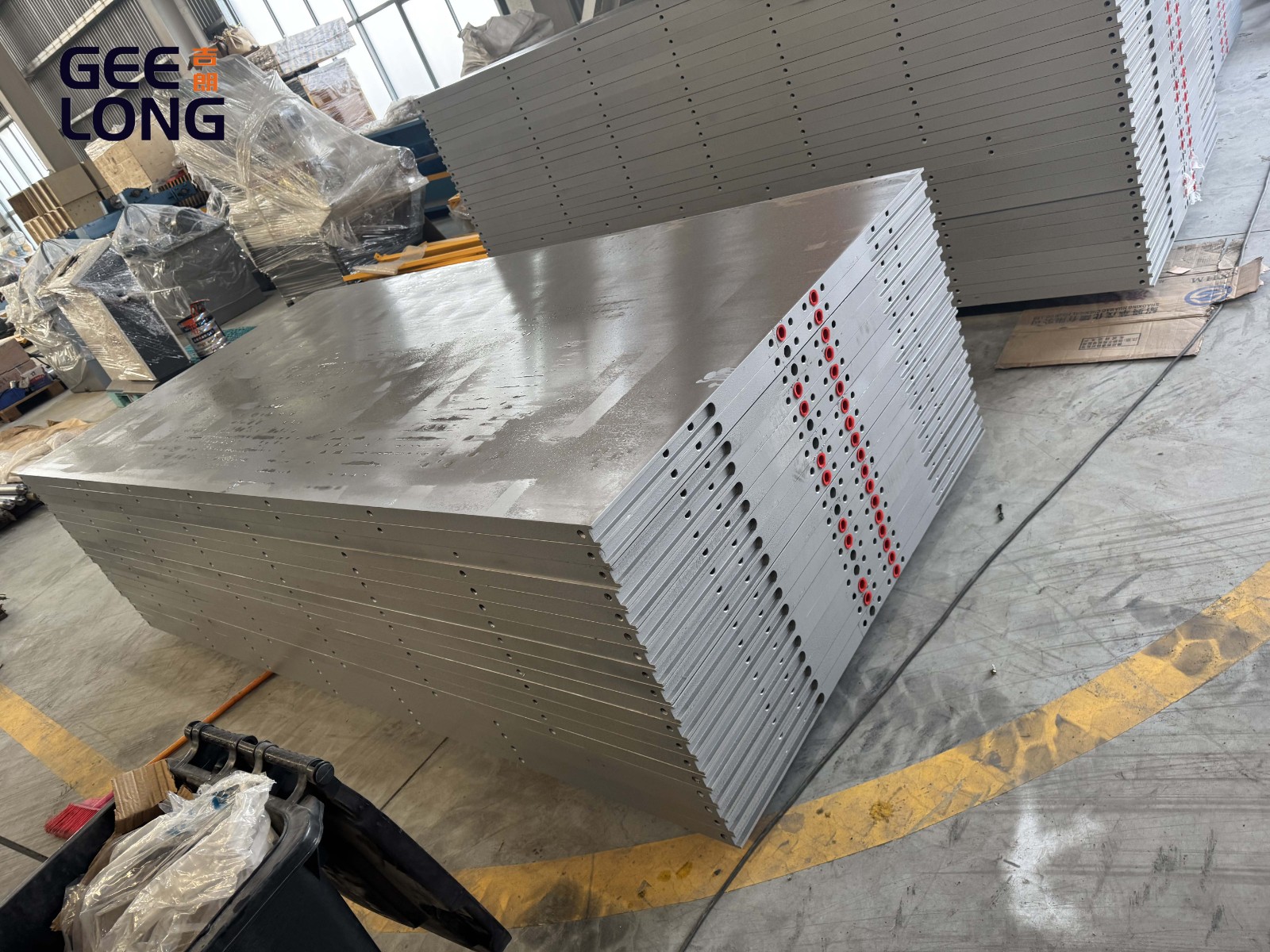 Hot plates for plywood hot press machine