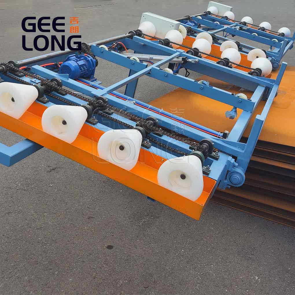 9feet glued plywood board overturning machine