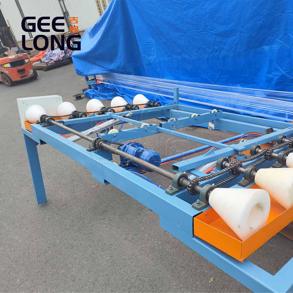 9feet glued plywood board overturning machine