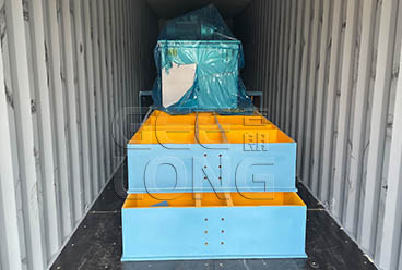 plywood cold press machine is exported