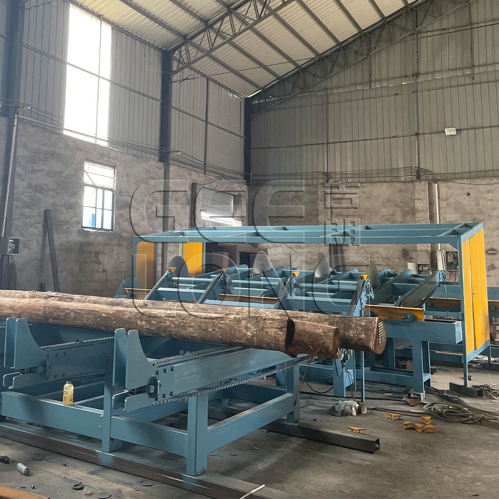 GEELONG wood log saw cutting machine