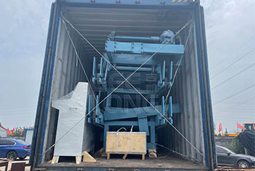 geelong wood log saw cutting machine is exported