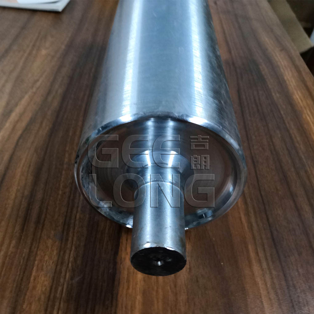 Electroplating rollers for plywood ground roller line