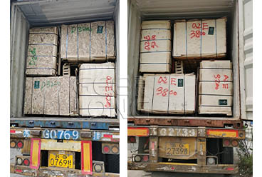 China FSC® Certified 100% Birch Veneers to INDONESIA