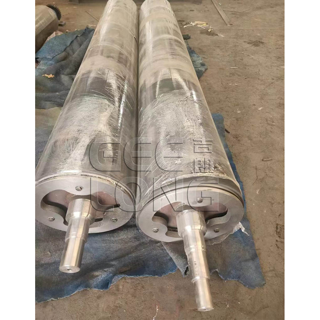 Steel roller for glue spreader machine for making plywood