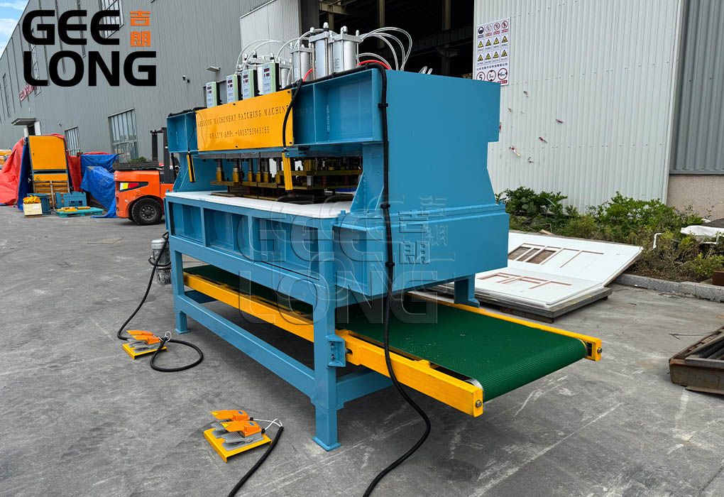 China veneer patching machine Grade B changed to Grade A